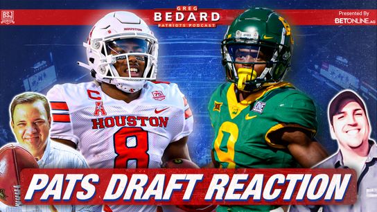 .@betonline_ag Podcast & Video: Bedard Patriots Pod - Boom or bust? Reaction to the draft taken at BSJ Headquarters (Patriots)